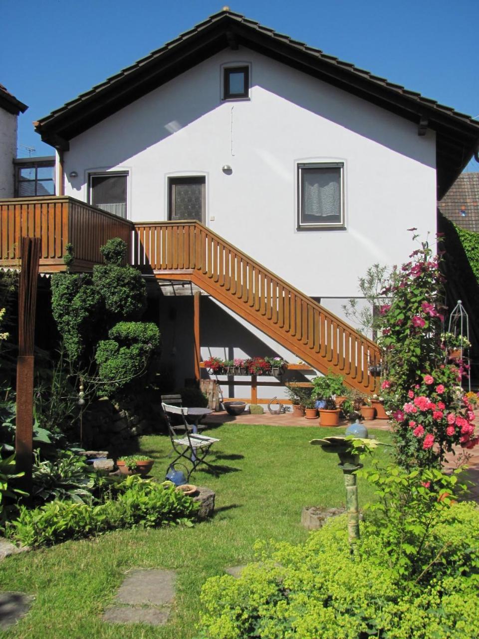 Ferienwohnung Seidenfaden Karlstadt Dış mekan fotoğraf